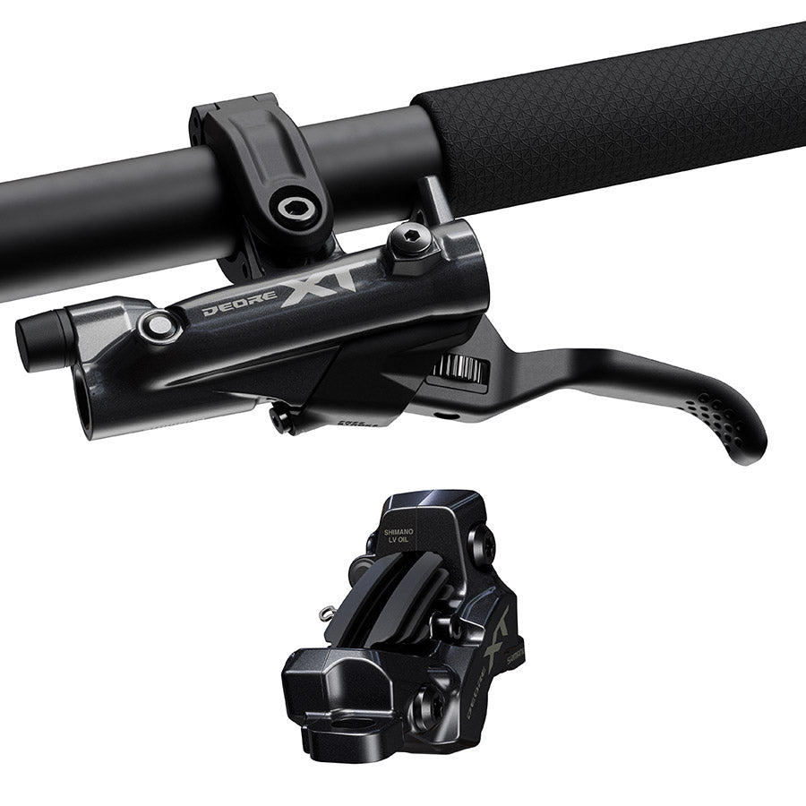 180894-01::2::180894-01::Shimano, Deore XT BL-M8200 / BR-M8220, Frein à disque hydraulique VTT, Gauche, Noir, IM82201JLFXNA100
