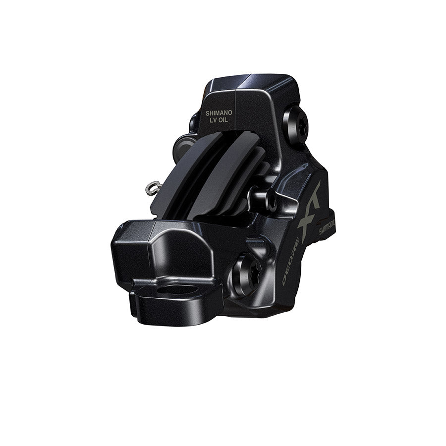 180903-01::2::180903-01::Shimano, Deore XT BR-M8220, Frein à disque hydraulique VTT, Avant ou Arrière, Post mount, Disque: Non inclus, 310g, Noir