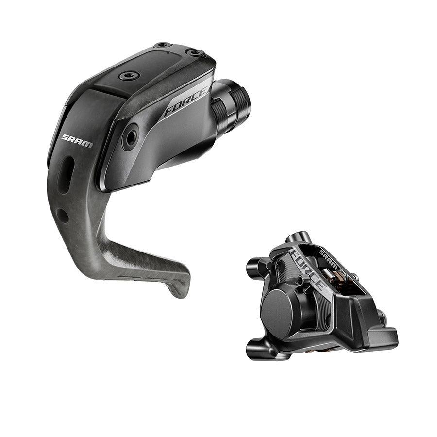 180918-01::0::180918-01::SRAM, Force E1 Aero, Frein à disque hydraulique Route, Avant, Flat mount, Noir