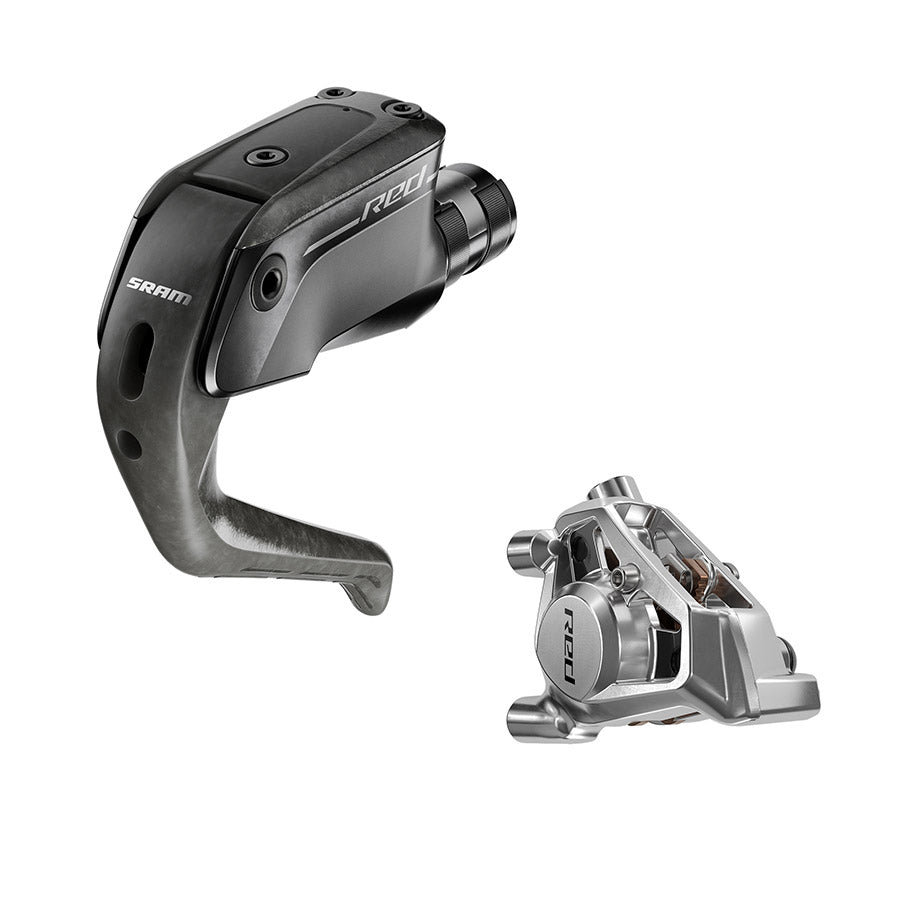 180919-02::0::180919-02::SRAM, Red E1 Aero, Frein à disque hydraulique Route, Arrière, Flat mount, Noir