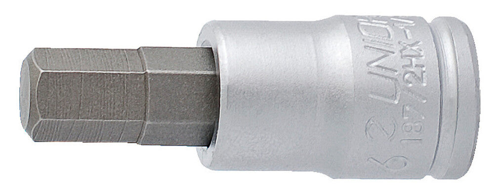 U-607902::0::U-607902::DOUILLE TOURNEVIS 6 PANS MÂLES 1/4” 7