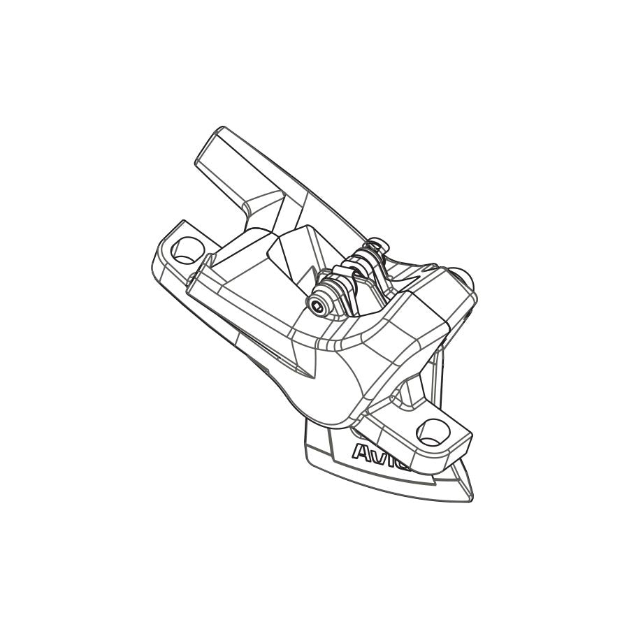 200896-01::0::200896-01::SRAM, Level T Caliper Assembly, 11.5018.008.027