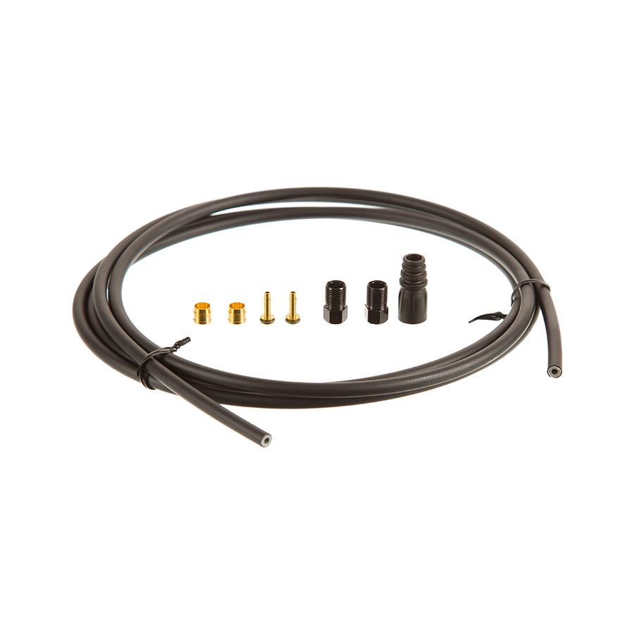 200987-01::0::200987-01::Tektro, Connecting Bolt Hose Kit, 5.5mm, 2000mm, Noir, Kit