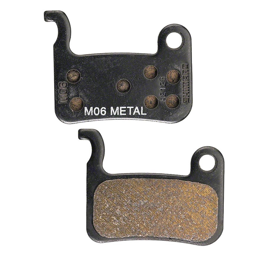 210003-02::0::210003-02::Shimano, M06 Type A, Plaquettes de freins à disque, Forme: Shimano A-Type, Métallique, Paire, IBPM06MXA