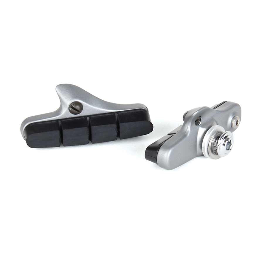 210267-01::0::210267-01::Shimano, Y8G698080, R55C3, BR-6700, Patins de freins à cartouches, Argent, Paire