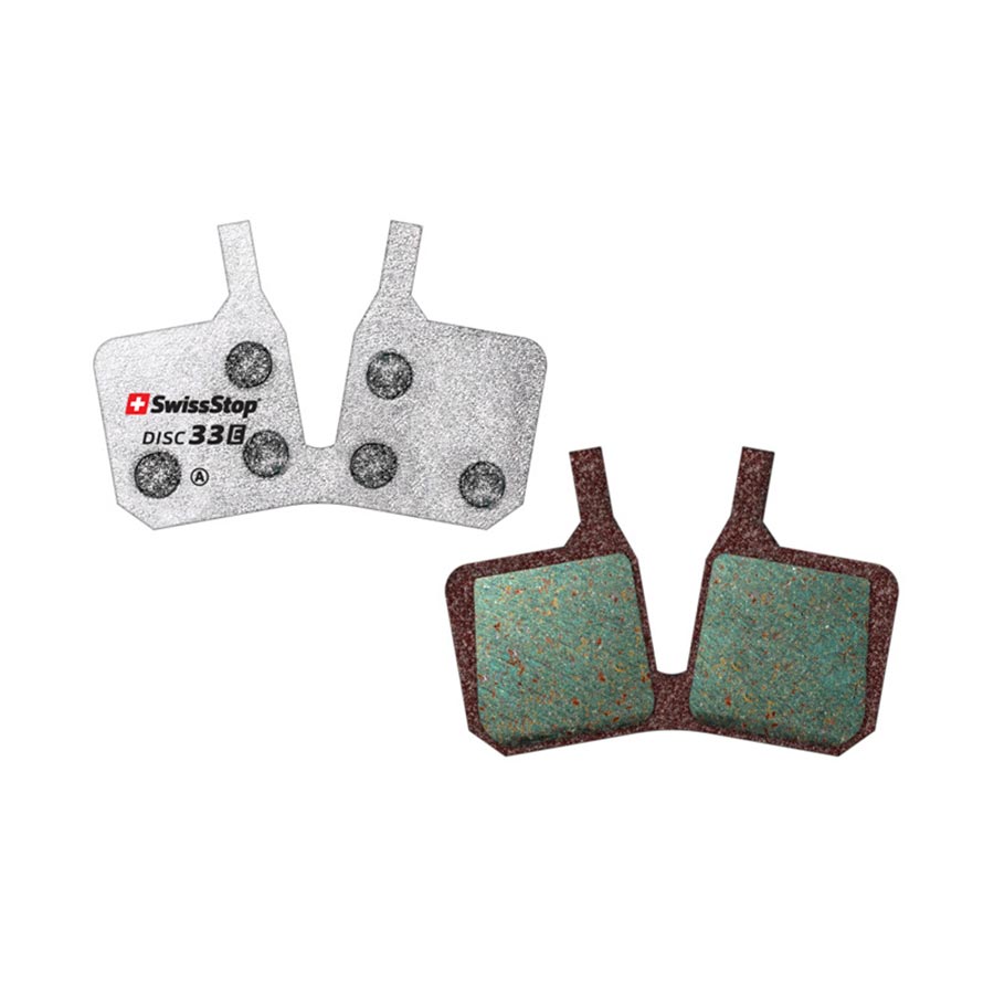 210313-10::0::210313-10::SwissStop, Disc 33 E, Plaquettes de freins à disque, Forme: Magura MT5, MT7, Organic, Paire