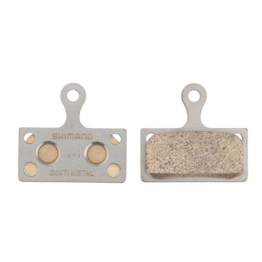 210315-03::0::210315-03::Shimano, Type G Ti, Plaquettes de freins à disque, Forme: Shimano G-Type/F-Type/J-Type, Métallique, Paire, IBPG04TIMXA
