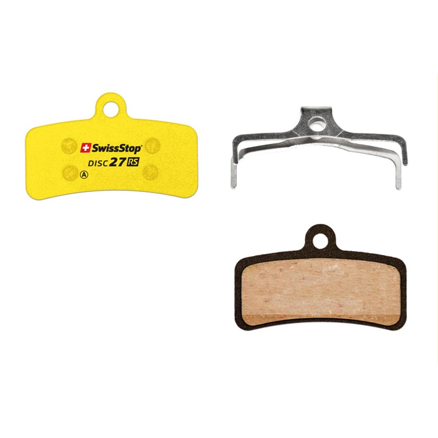 210429-05::0::210429-05::SwissStop, RS, Plaquettes de freins à disque, Forme: Shimano N-Type, Organique, Paire
