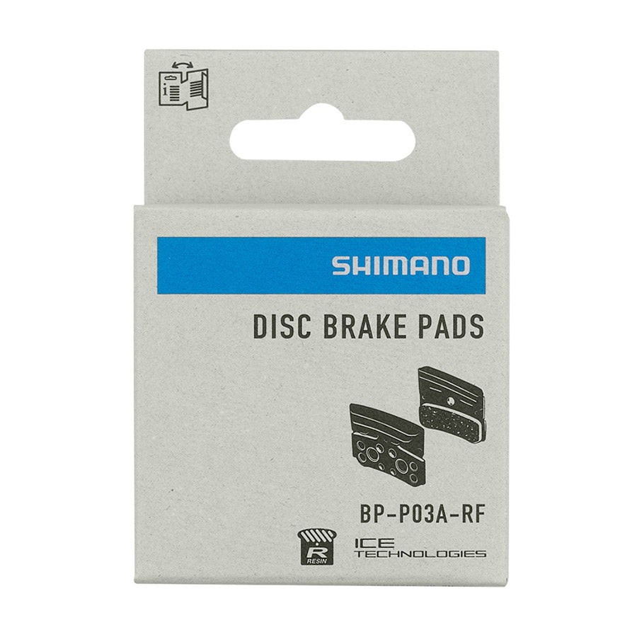 210555-01::1::210555-01::Shimano, P-Type, Plaquettes de freins à disque, Forme: , Résine, IBPP03ARFA
