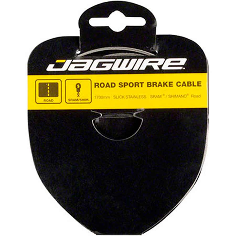 220043-06::0::220043-06::Jagwire, Slick, Câble de frein, Route, Inox, 3500mm