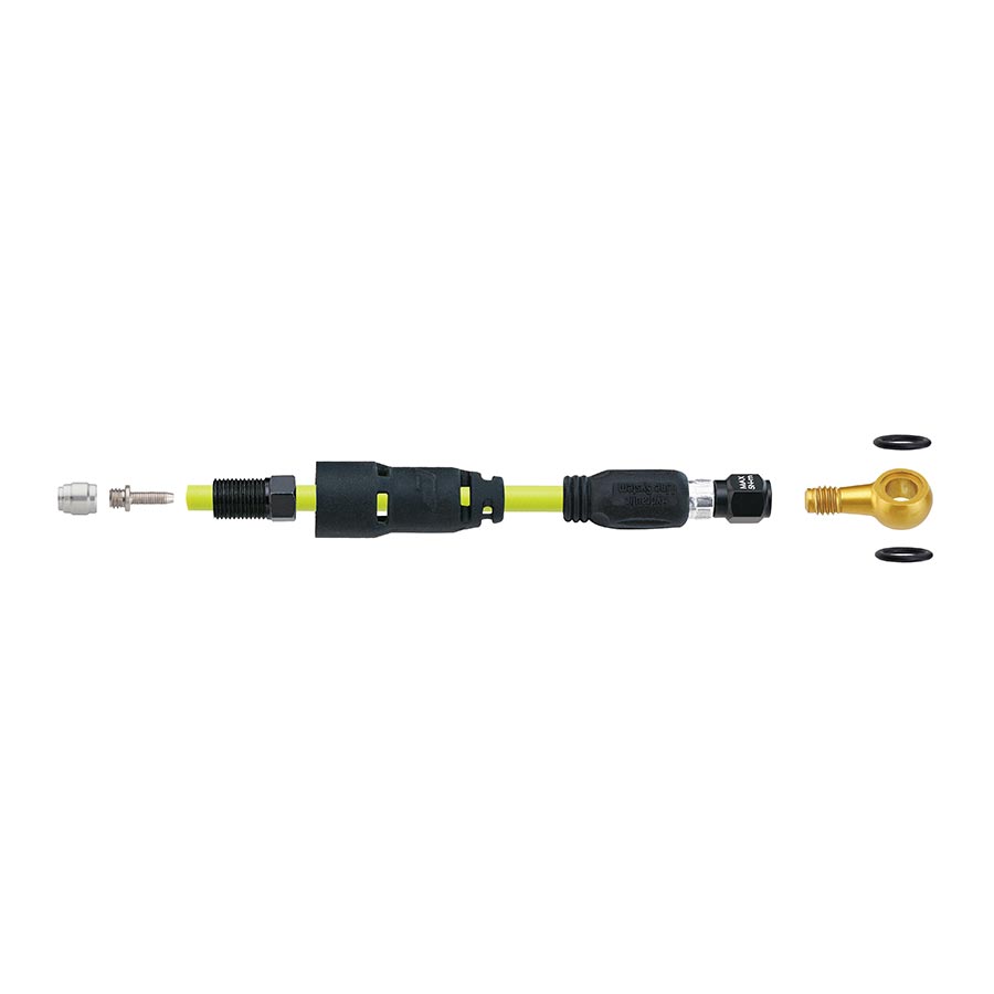 220109-18::0::220109-18::Jagwire, Adaptateurs Mountain Pro Quick-Fit - Compatible w/ SRAM® G2 Ultimate, G2 RSC; Guide Ultimate, Guide R/RS/RSC (B1), Avid® Juicy Ultimate/Carbon/Seven/Five, Or, Ensemble