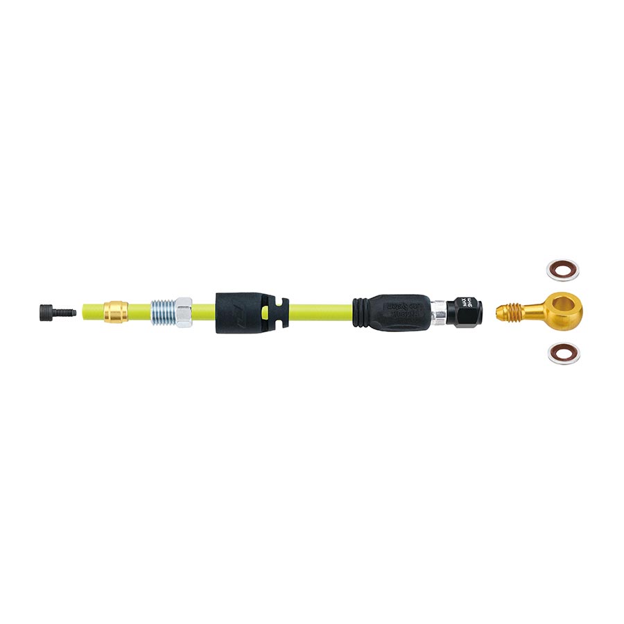 220109-21::0::220109-21::Jagwire, Adaptateurs Mountain Pro Quick-Fit - Compatible w/ Magura® MT Trail SL, MT Trail Sport, MT8 SL, MT8 Pro, MT8, MT8 SL Flatmount, MT7 Pro, MT7/6/5/4, Or, Ensemble