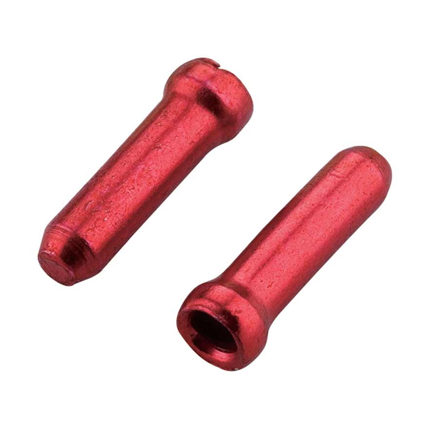 220116-04::0::220116-04::Jagwire, Embouts de câble, 1.8mm, Rouge, Bouteille de 500