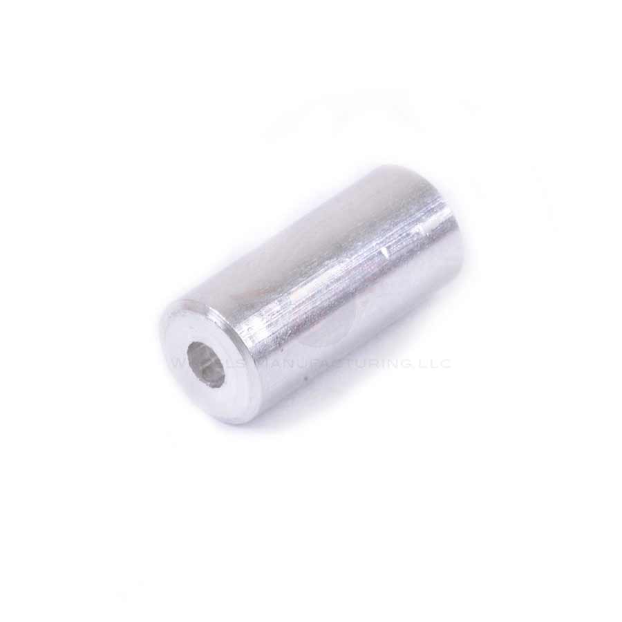 220329-01::2::220329-01::Wheels Manufacturing, Embouts de gaine de frein en alliage, 5mm, Argent, 50pcs