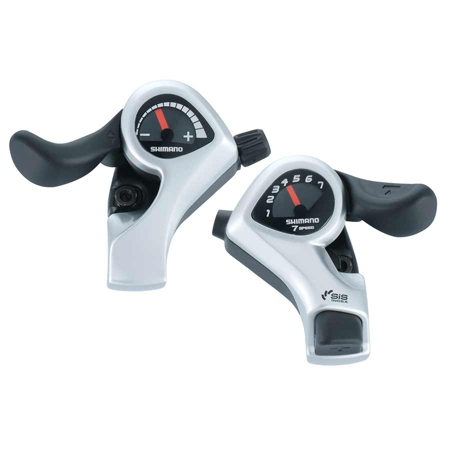 230124-02::0::230124-02::Shimano, Tourney SL-TX50, Leviers de vitesses, 7 vit., Paire