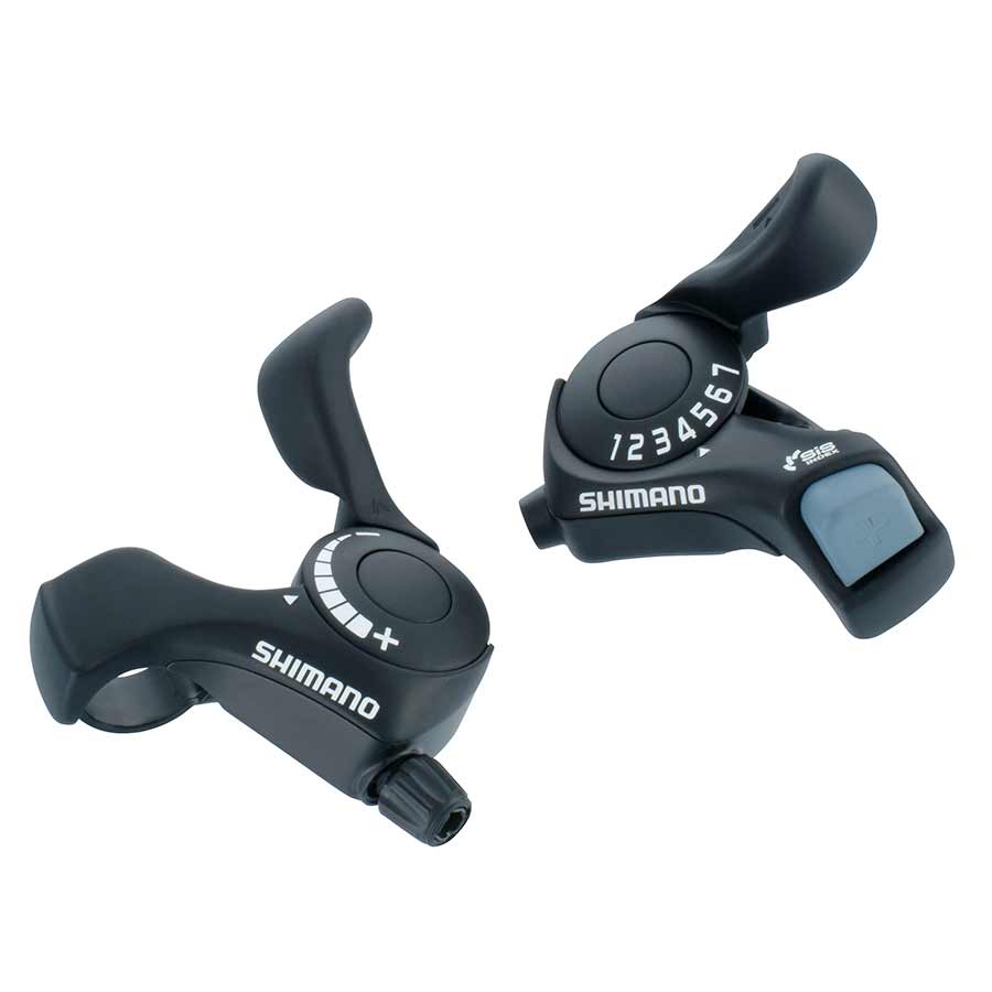 230125-01::0::230125-01::Shimano, Tourney SL-TX30, Leviers de vitesses, 6 vit., Paire