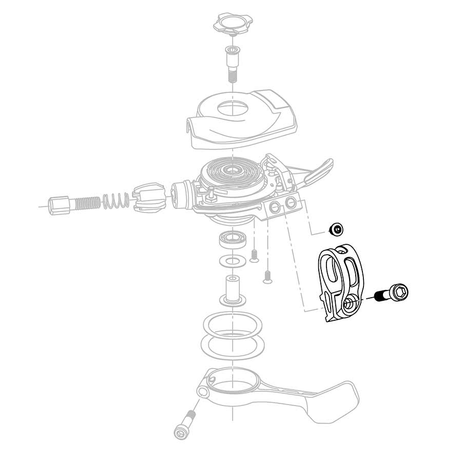 230810-01::0::230810-01::SRAM, X0/X9/X7, Collet et boulon pour leviers de vitesses