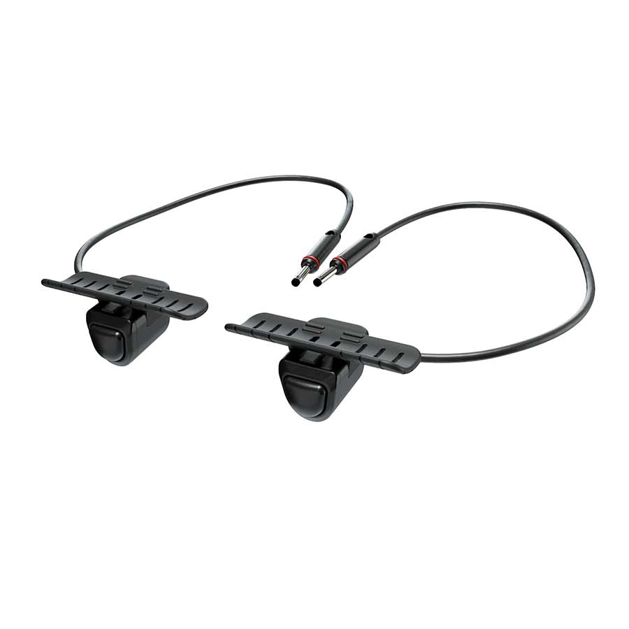 230871-01::0::230871-01::SRAM, MultiClics, Levier de vitesses électronique, Vitesses: 11/12, Noir, 150mm, Paire