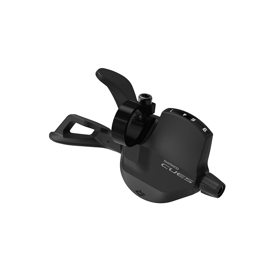 231005-01::1::231005-01::Shimano, CUES SL-U4010-9R, Levier de vitesses, Vitesses: 9, Noir, ESLU40109RAP
