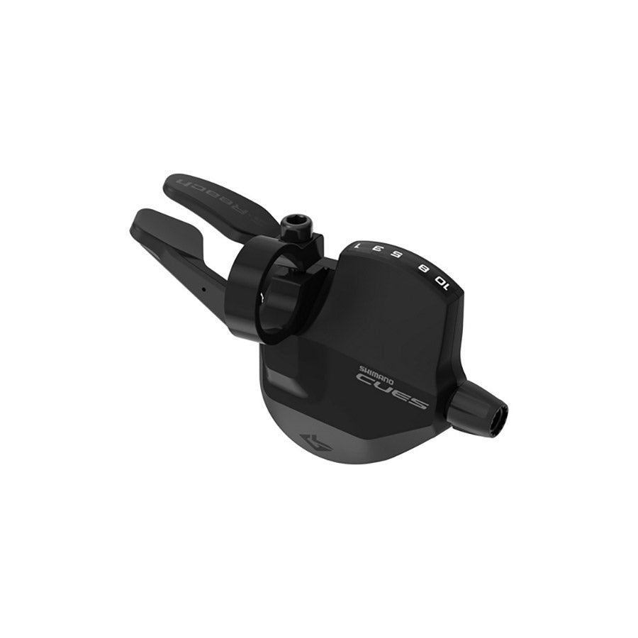 231008-01::2::231008-01::Shimano, CUES SL-U6050-10R, Levier de vitesses, Vitesses: 10, Noir, ESLU605010RAP
