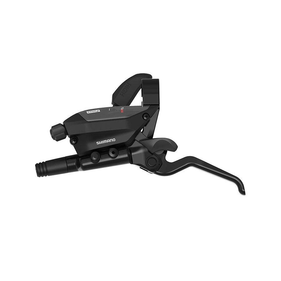 231014-01::0::231014-01::Shimano, Altus ST-EF515, Levier combiné frein-vitesse VTT, Vitesses: 2, Noir, ESTEF5152LBL