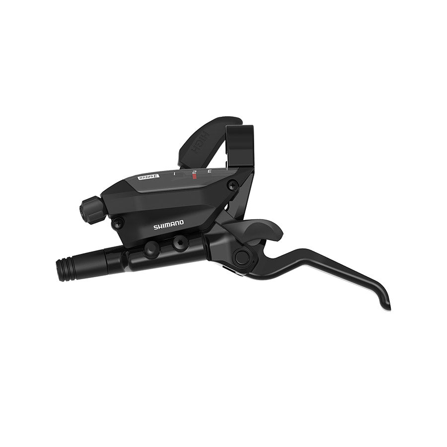231014-03::0::231014-03::Shimano, Altus ST-EF515, Levier combiné frein-vitesse VTT, Vitesses: 3, Noir, ESTEF515LBL