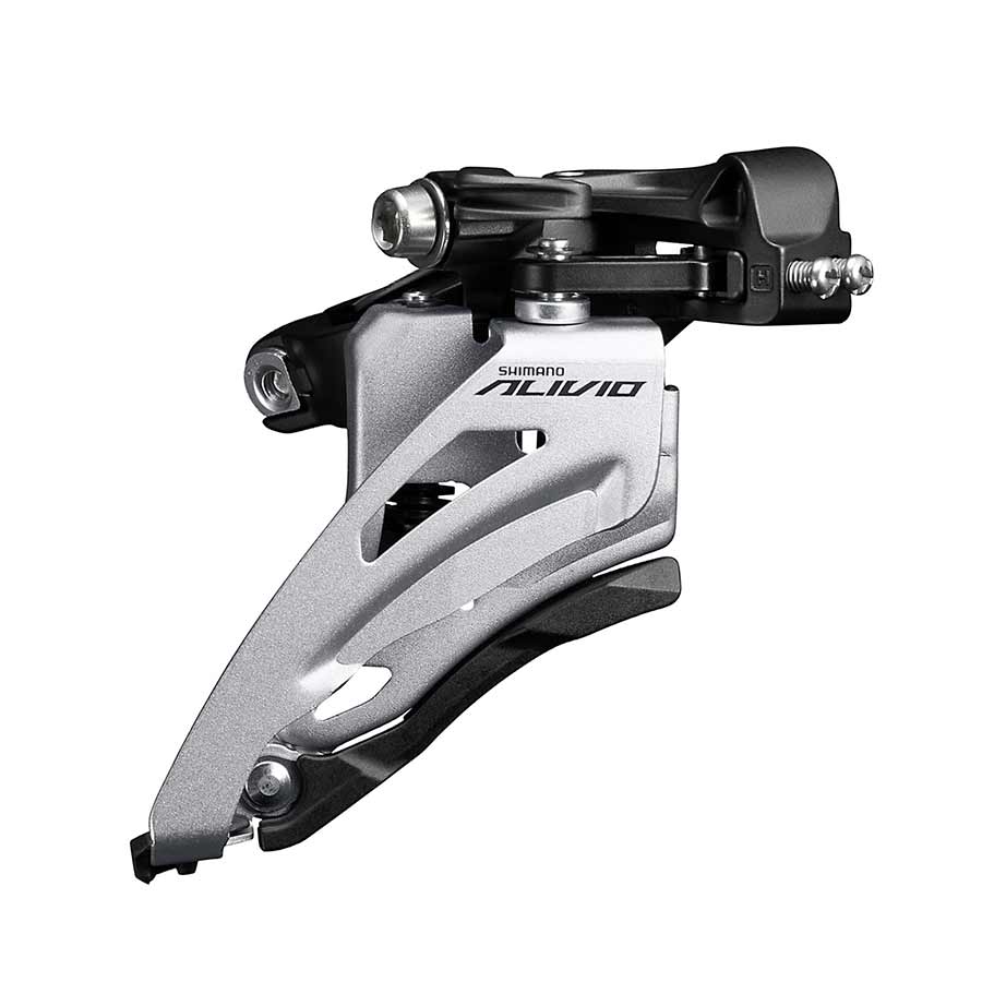 240305-01::0::240305-01::Shimano, FD-M3120-M-B, Dérailleur avant, 2x9, Swing: Latéral, Tirage du câble: Avant, Mid 28.6/31.8/34.9mm, Ensemble