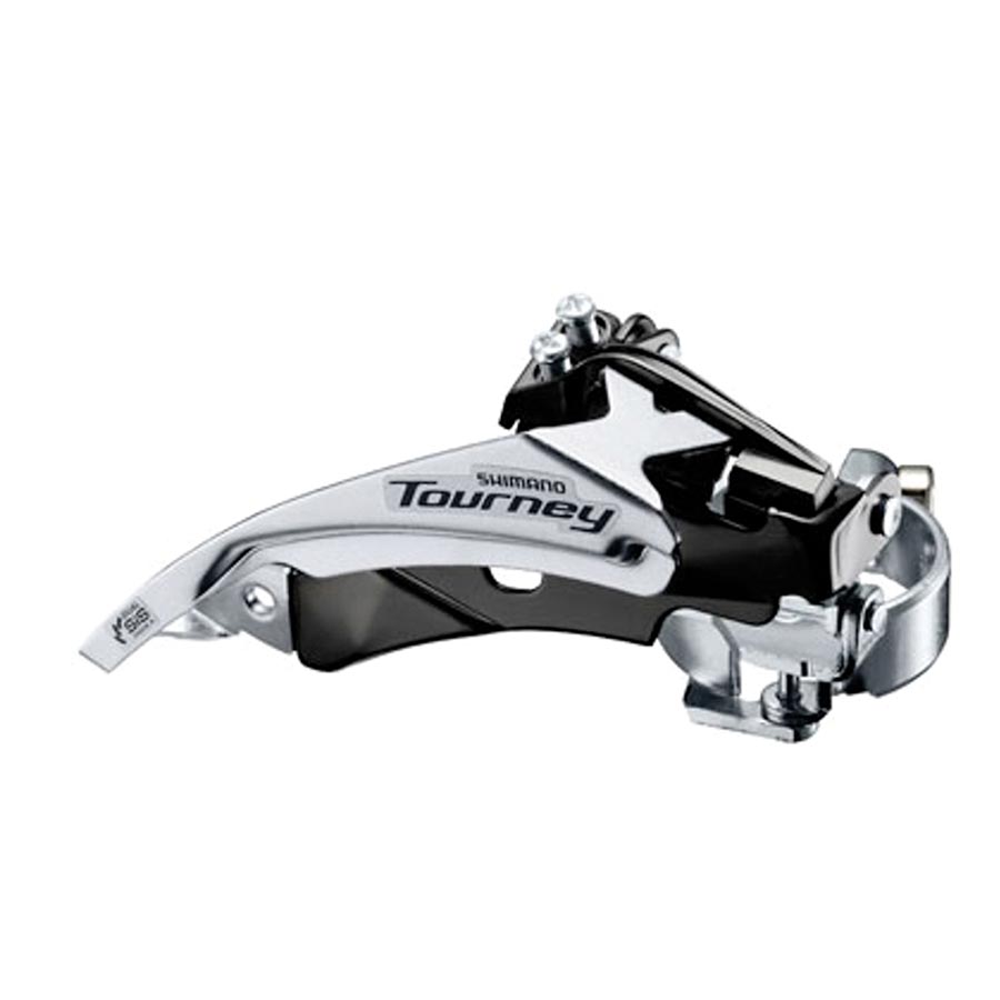 240311-01::0::240311-01::Shimano, Tourney FD-TY600, Dérailleur avant, 3x6/7/8, Swing: Haut, Tirage du câble: Double, Bas 31.8/34.9mm, 42D Max