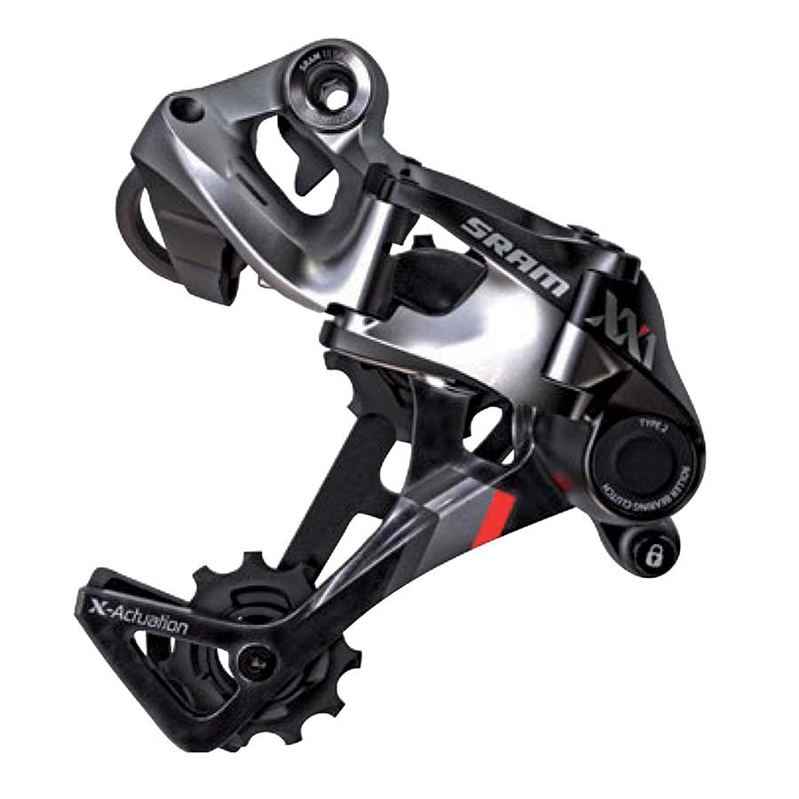 260135-03::0::260135-03::SRAM, XX1 Dérailleur arrière, 11vit., Type 2.1, Cage longue, Noir