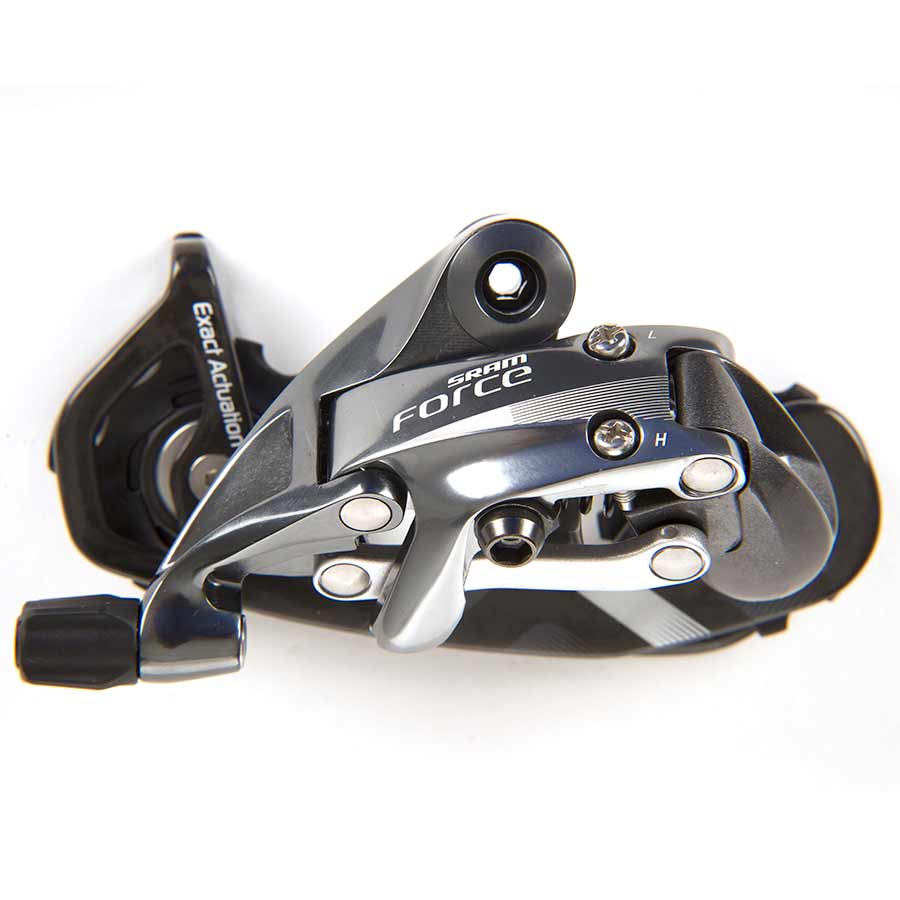 260142-02::1::260142-02::SRAM, Force22, Dérailleur arrière, 11vit., Cage longue WiFli