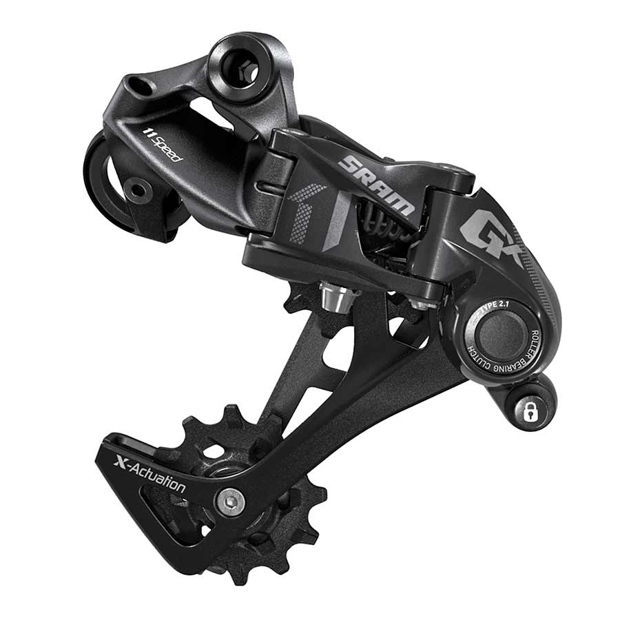 260173-01::0::260173-01::SRAM, GX 1X11, Dérailleur arrière, 1X11vit., Cage Longue, Noir