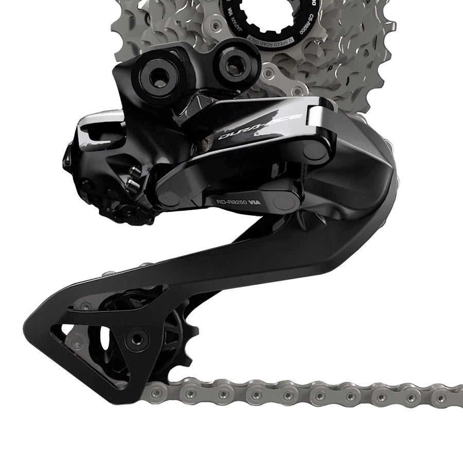 260262-03::3::260262-03::Shimano, Dura Ace Di2 RD-R9250, Dérailleur arrière route, Vitesses: 12, Cage: GS, Noir, IRDR9250F