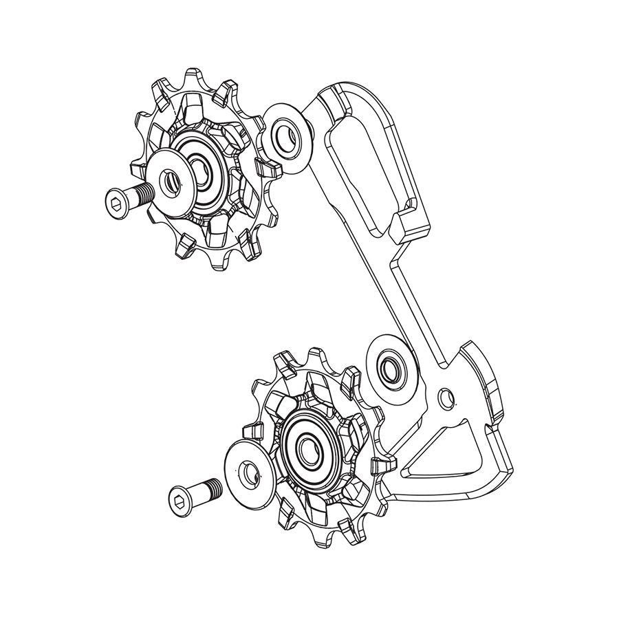 270932-01::0::270932-01::SRAM, Cage interne et galets pour EX1, 11.7518.083.000