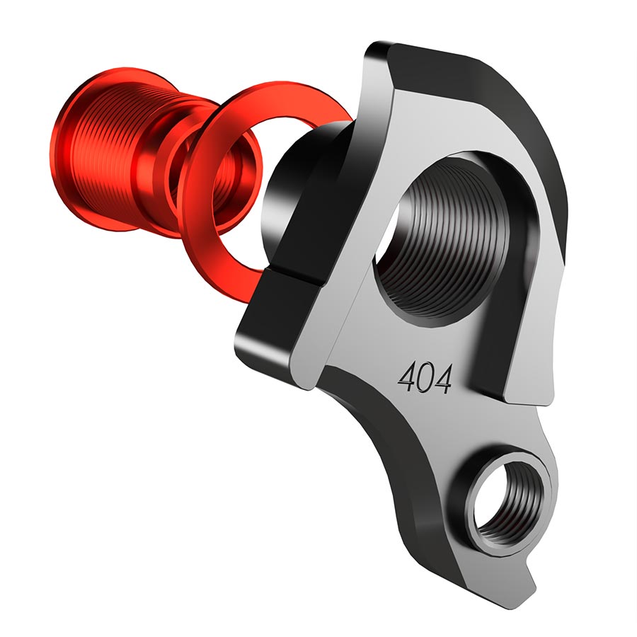270957-02::3::270957-02::Wheels Manufacturing, DROPOUT-404-02 UDH, Patte de dérailleur, Rouge
