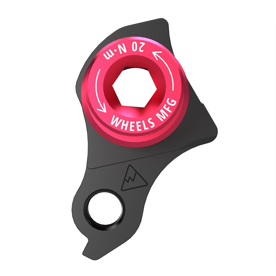270957-04::0::270957-04::Wheels Manufacturing, DROPOUT-404-02 UDH, Patte de dérailleur, Rose