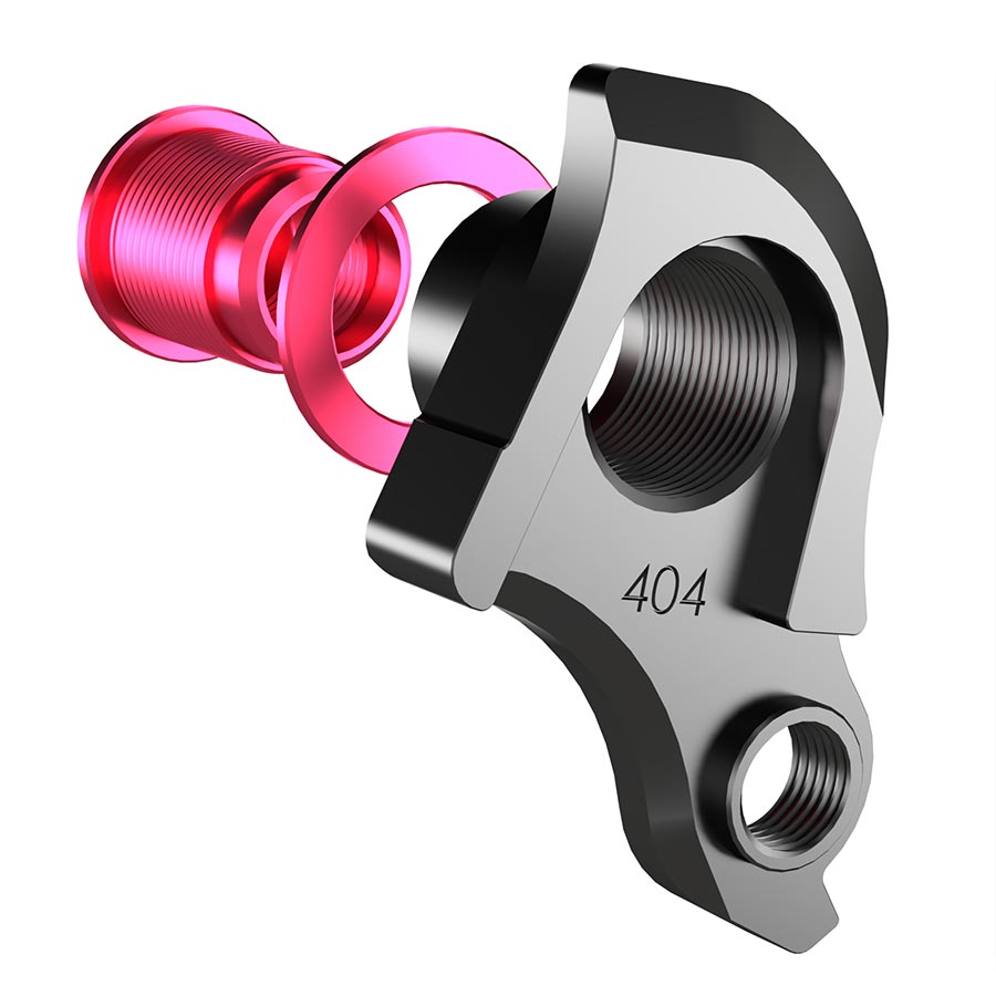 270957-04::3::270957-04::Wheels Manufacturing, DROPOUT-404-02 UDH, Patte de dérailleur, Rose