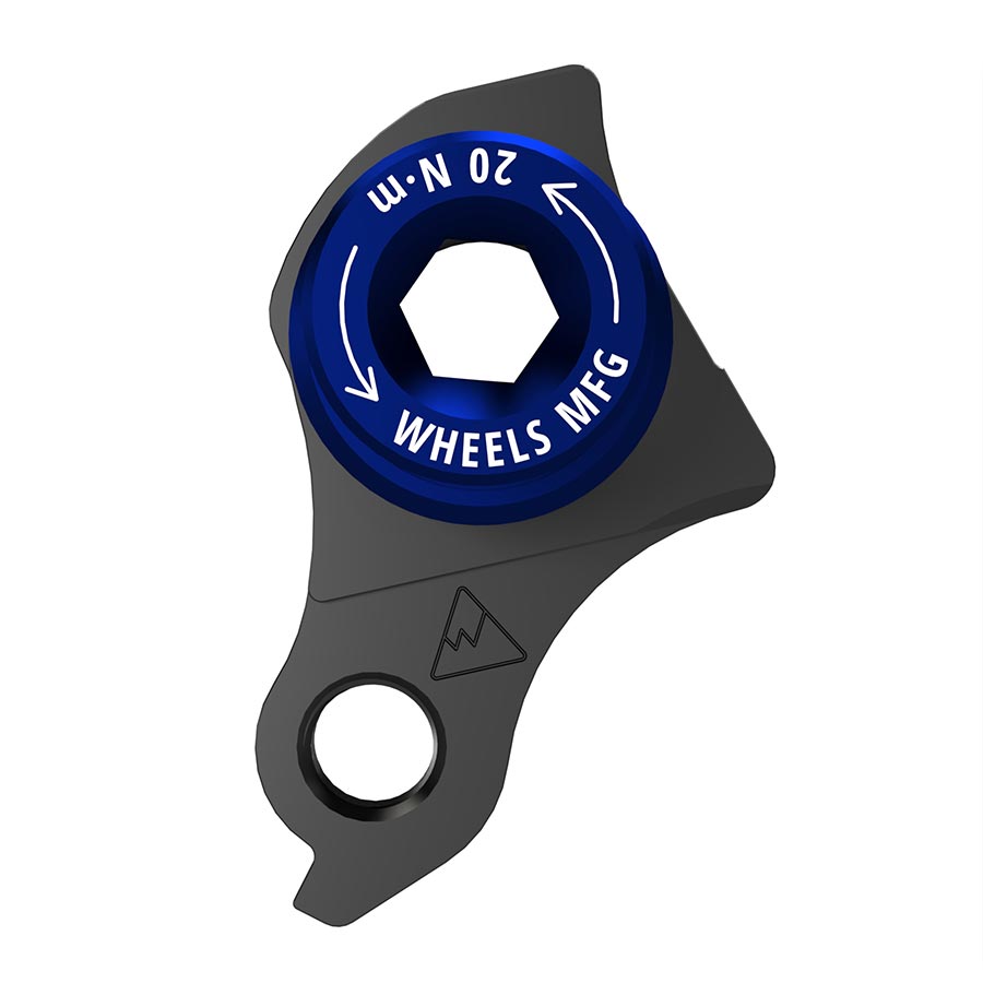 270957-06::0::270957-06::Wheels Manufacturing, DROPOUT-404-02 UDH, Patte de dérailleur, Bleu