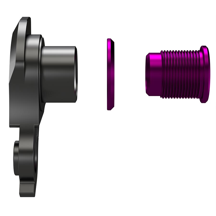 270957-07::2::270957-07::Wheels Manufacturing, DROPOUT-404-02 UDH, Patte de dérailleur, Mauve