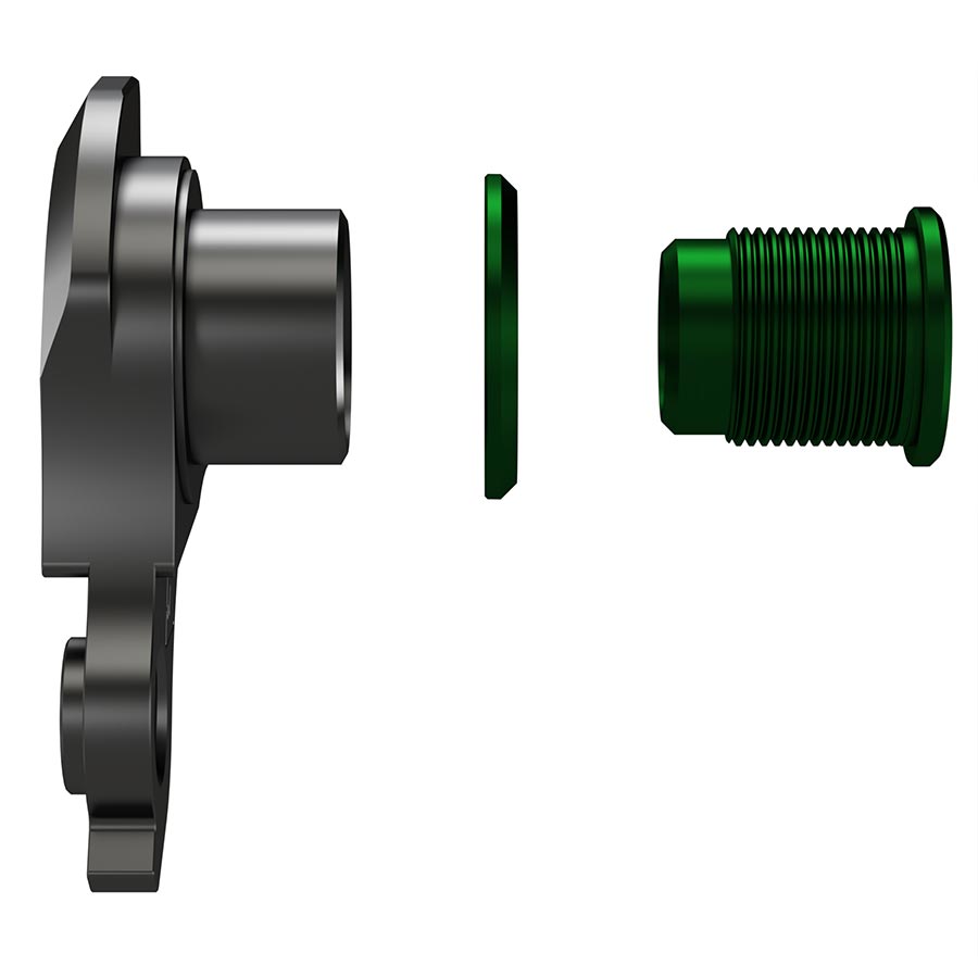 270957-08::2::270957-08::Wheels Manufacturing, DROPOUT-404-02 UDH, Patte de dérailleur, Vert