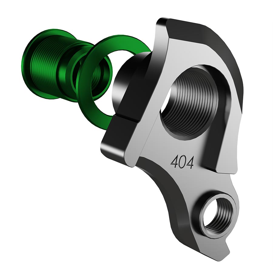 270957-08::3::270957-08::Wheels Manufacturing, DROPOUT-404-02 UDH, Patte de dérailleur, Vert