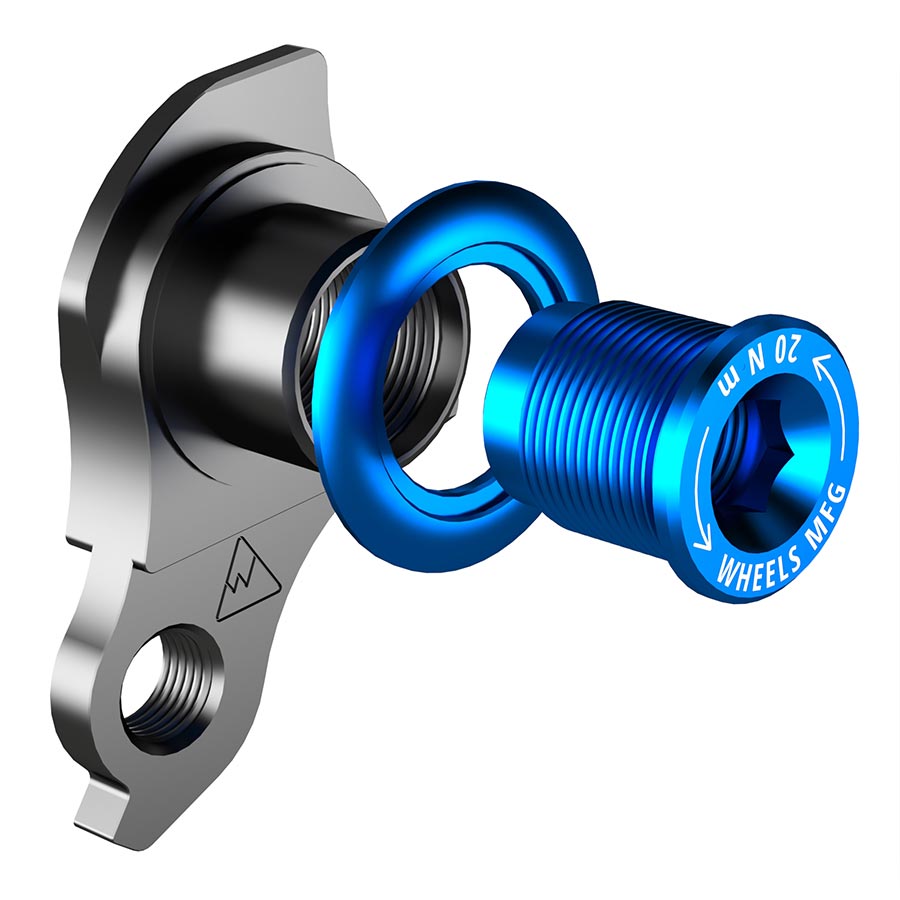 270963-05::1::270963-05::Wheels Manufacturing, DROPOUT-487, Patte de dérailleur, Sarcelle