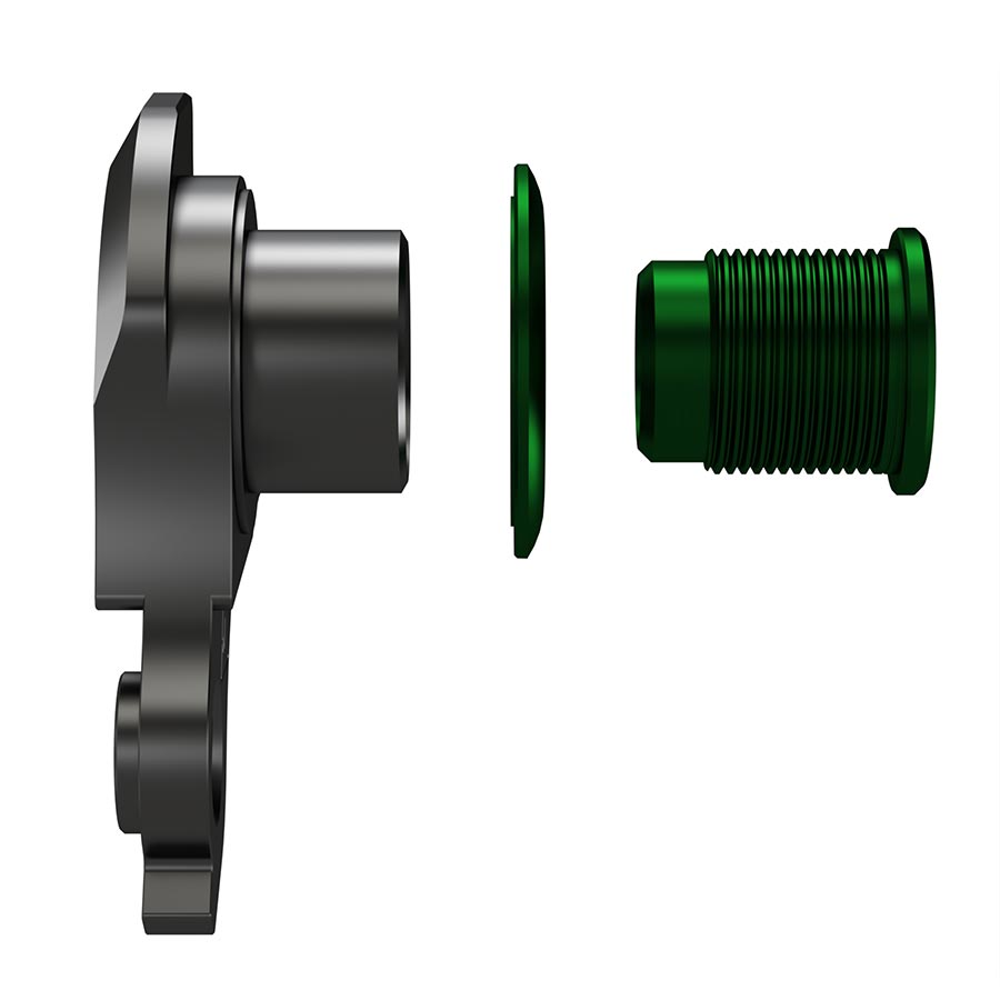 270963-08::2::270963-08::Wheels Manufacturing, DROPOUT-487, Patte de dérailleur, Vert