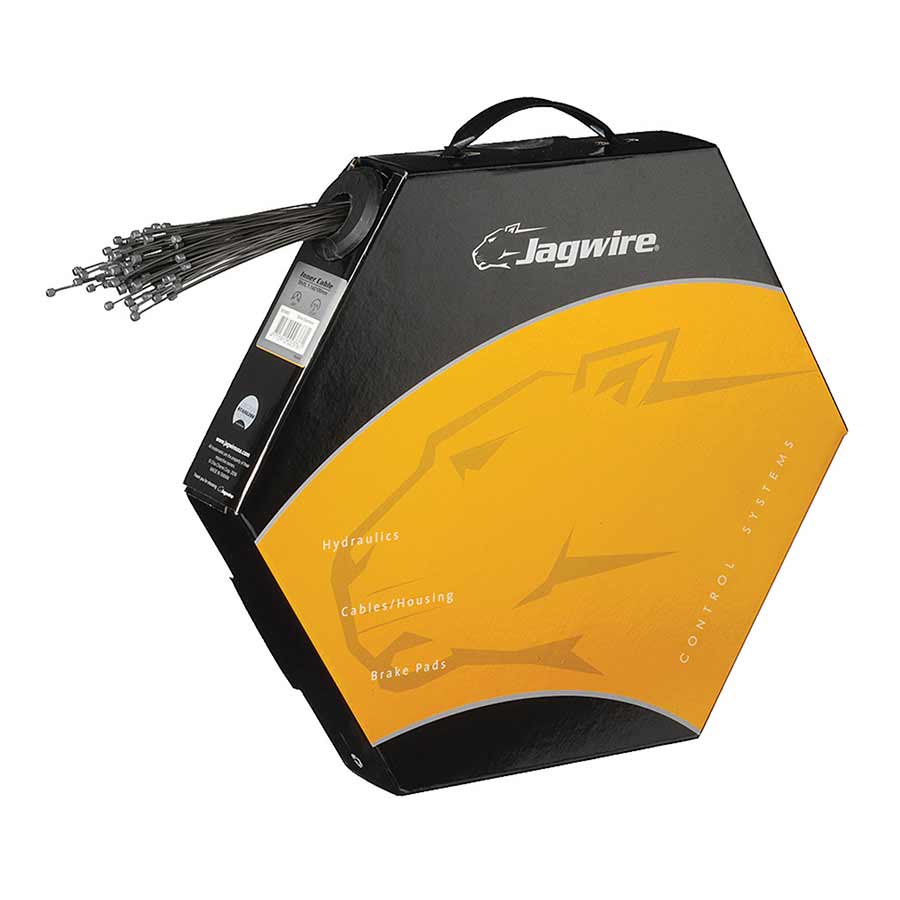 280034-02::0::280034-02::Jagwire, Slick, Câbles de dérailleur, Campagnolo, Inox, 2300mm, Boîte de 100