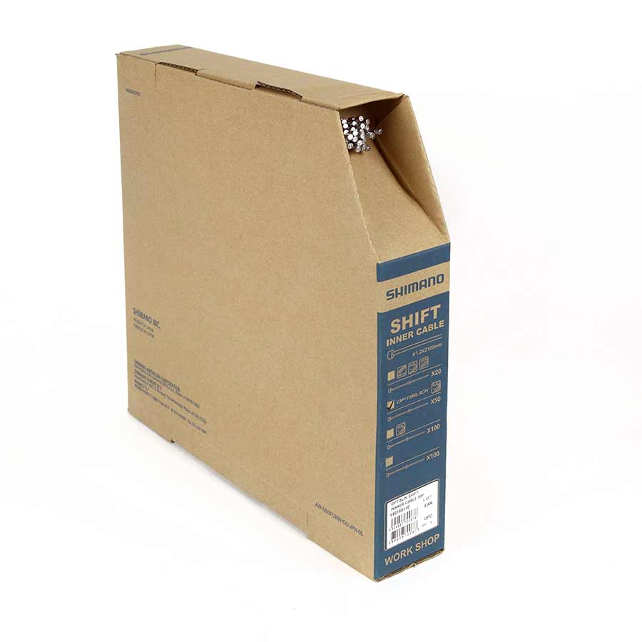 280104-04::0::280104-04::Shimano, Câbles de Vitesse, 1.2mm, 2100mm, Acier inoxydable, Optislick, Shimano/SRAM, 50pcs
