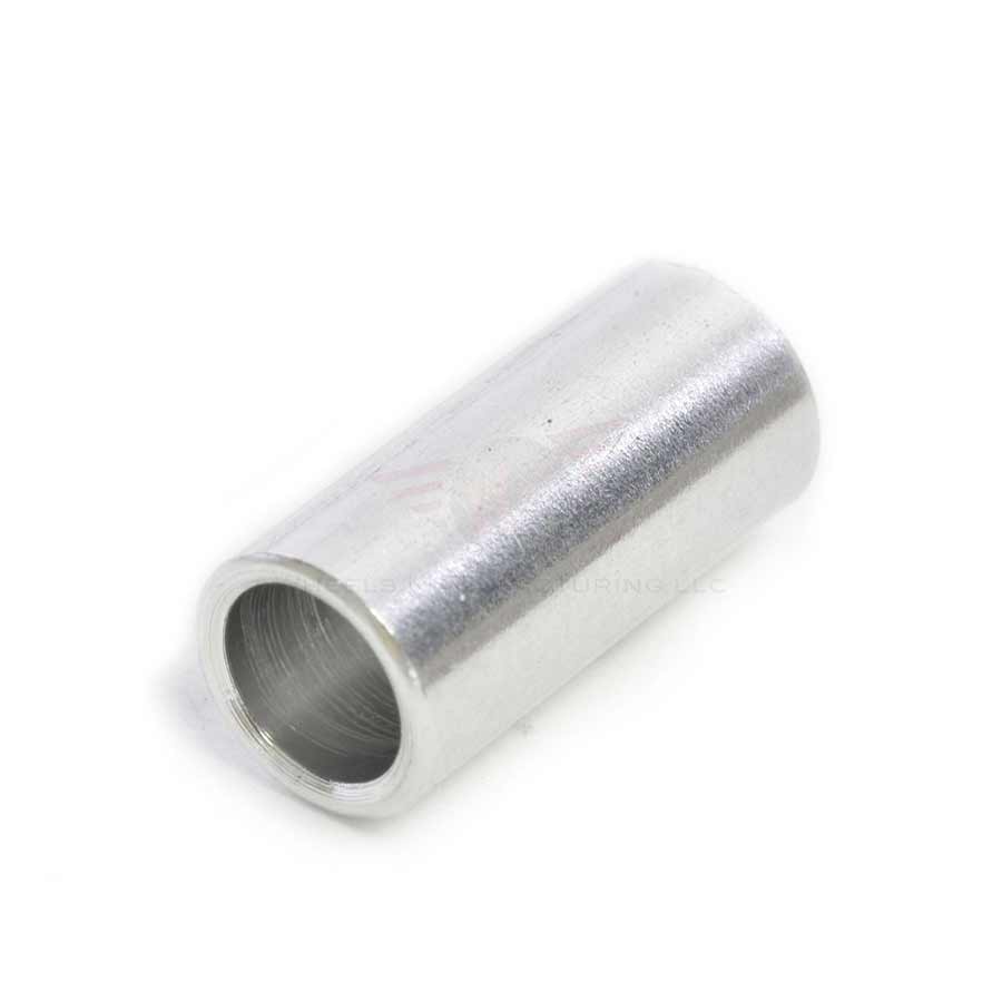 280187-01::1::280187-01::Wheels Manufacturing, Embouts de gaine de vitesses, 4mm, Argent, 50pcs