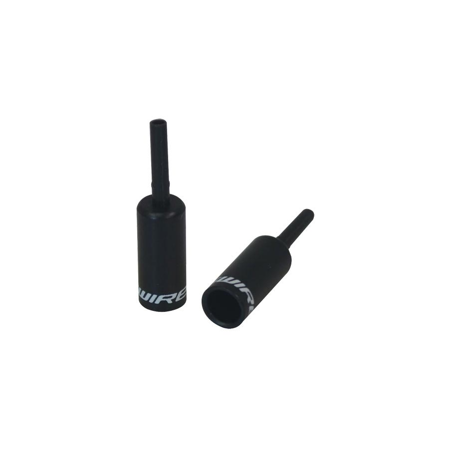 280193-01::0::280193-01::Jagwire, Embouts de Gaine doublée, 4mm, Noir, 50pcs
