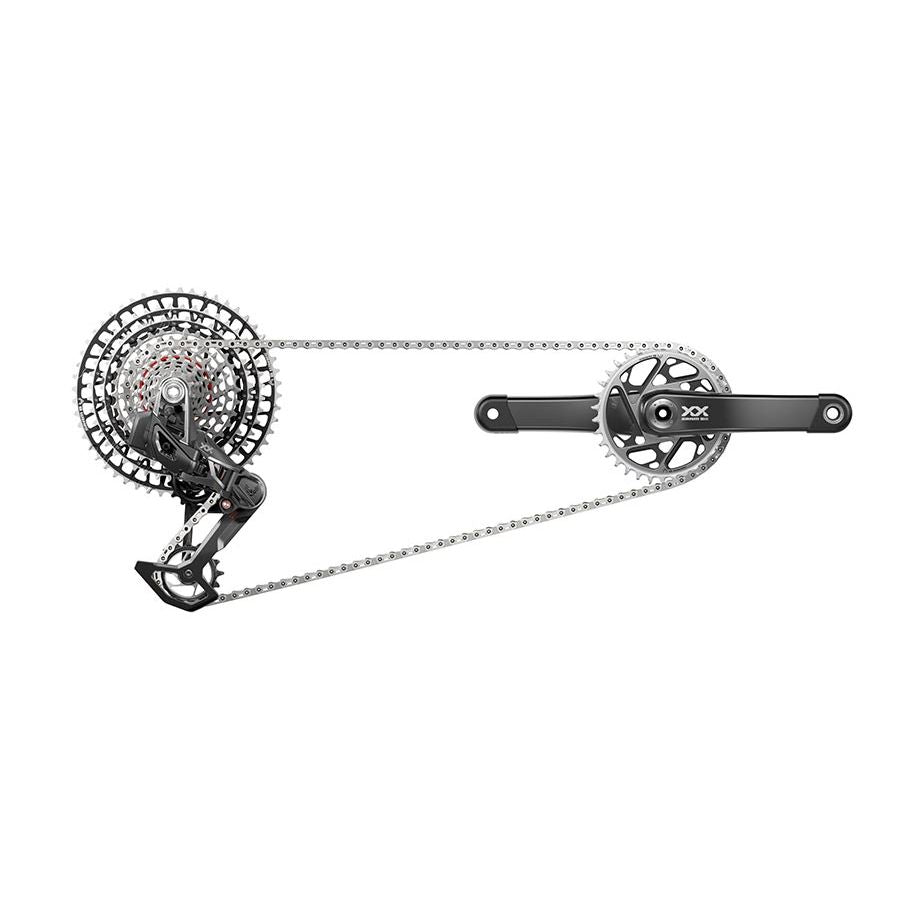 310012-03::0::310012-03::SRAM, XX SL T-Type, Groupe de pièces, 165mm, Kit