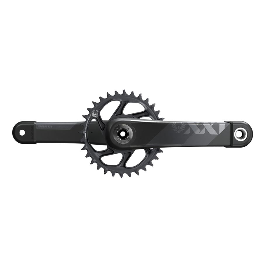 350716-18::0::350716-18::SRAM, XX1 Eagle DUB, Pédalier, Vitesses: 11/12, Axe: 28.99mm, BCD: Direct Mount, 34, DUB, 175mm, Cannondale AI, Noir