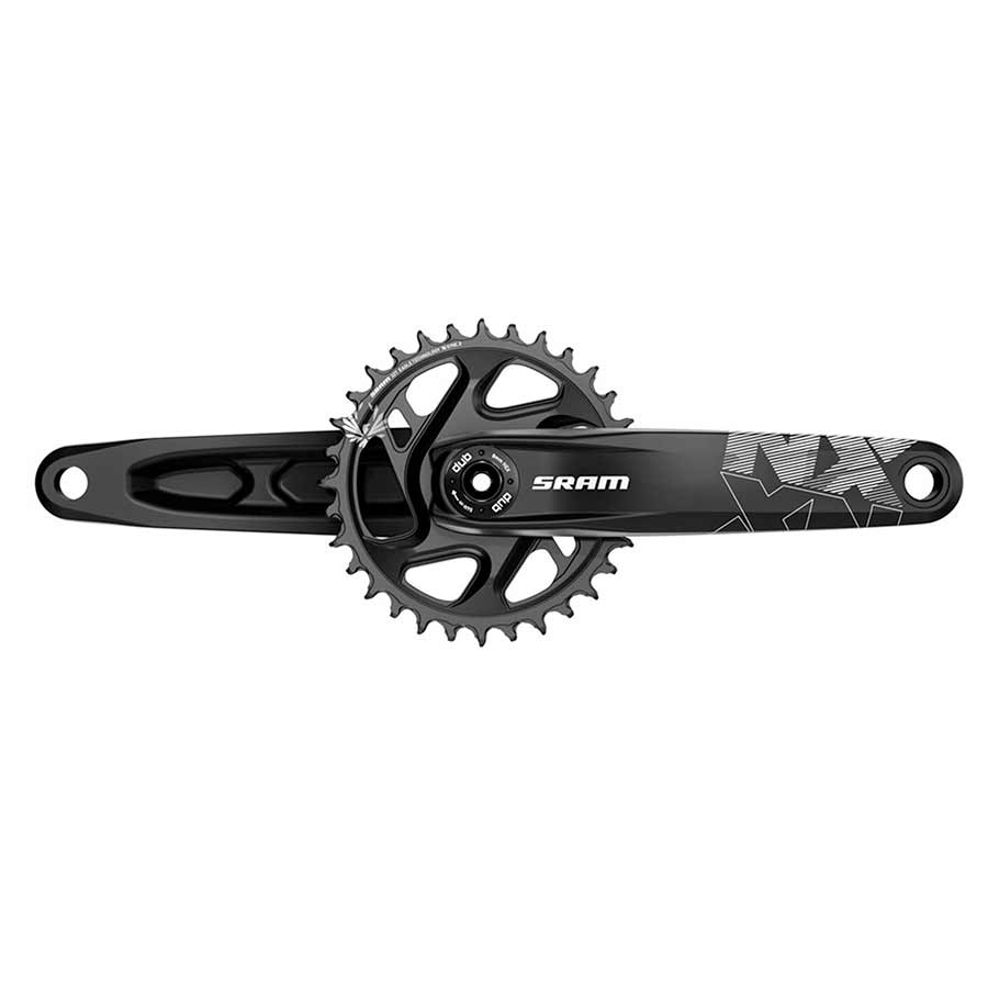 350729-04::0::350729-04::SRAM, NX Eagle DUB, Pédalier, Vitesses: 12, Axe: 28.99mm, BCD: Direct Mount, 32, DUB, 175mm, Noir, Boost
