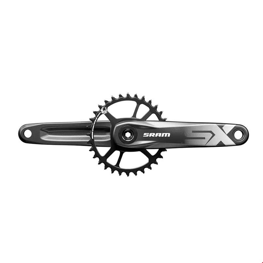350757-01::0::350757-01::SRAM, SX Eagle, Pédalier, Vitesses: 12, Axe: 28.99mm, BCD: Direct Mount, 32, DUB, 175mm, Noir, MTB